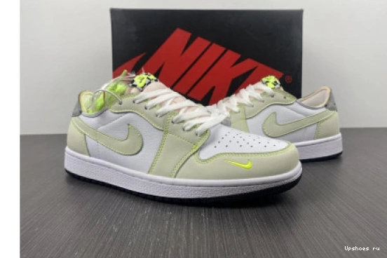 LOW 1 AIR WHITE GHOST OG JORDAN DM7837-103 GREEN-BLACK DM7837-103 0613